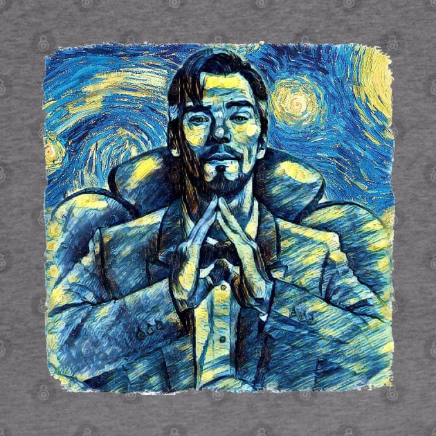 Dr Strange Van Gogh Style by todos